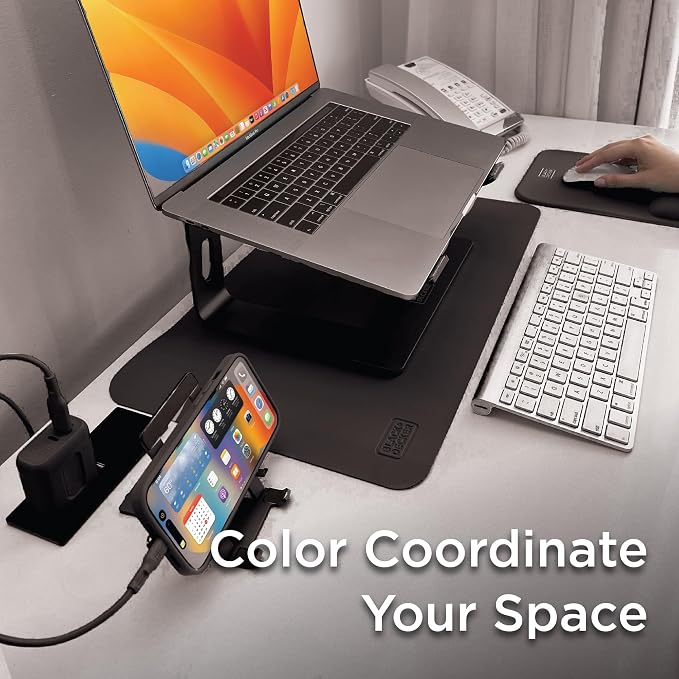 Black+Decker Faux Leather Desk Mat - Image 9