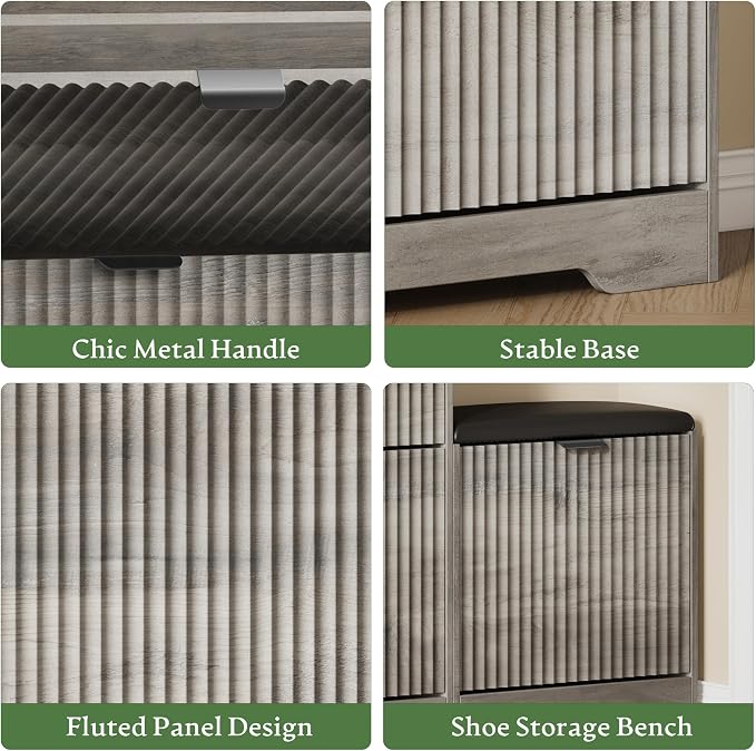 Xixini Shoe Storage Cabinet for Entryway - Image 5