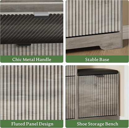 Xixini Shoe Storage Cabinet for Entryway - Image 5