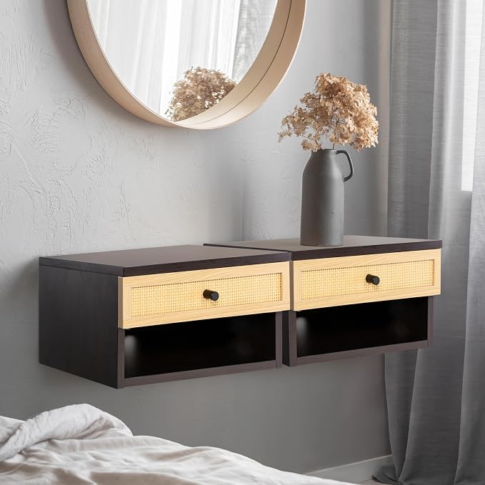 JONATHAN Y NST2000A Celerie 15.71" Mid-Century Modern Floating Wall Mounted - Image 3