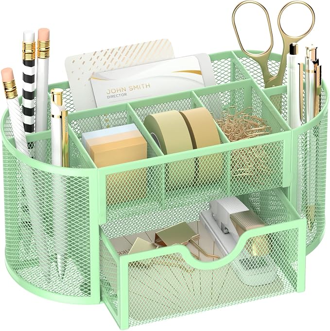 SUPEASY Mesh Desk Organizer, Desk Accessories & Workspace Organizers by SUPEASY