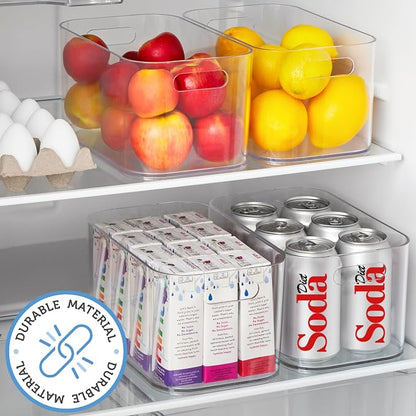 STORi Bliss 10" x 6" Open Clear Pantry Organizer Bin, Plastic Containers - Image 2