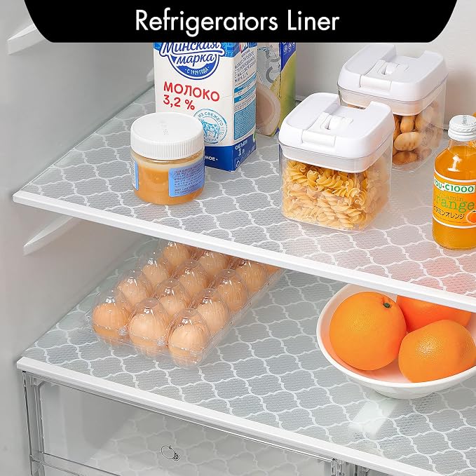 Cooyes Shelf Liner for Kitchen Cabinets – Non-Adhesive Waterproof Drawer Liner - Image 8