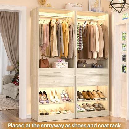 Unikito 25” W x 80'' H Closet System Organizer - Image 2