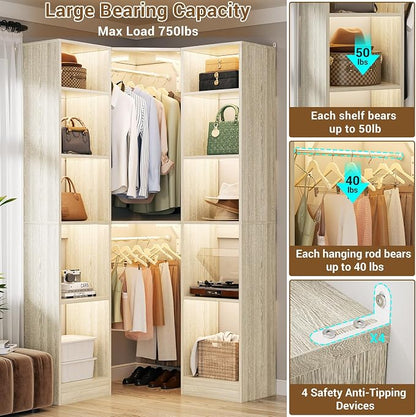 Besiost Corner Closet System - Image 5