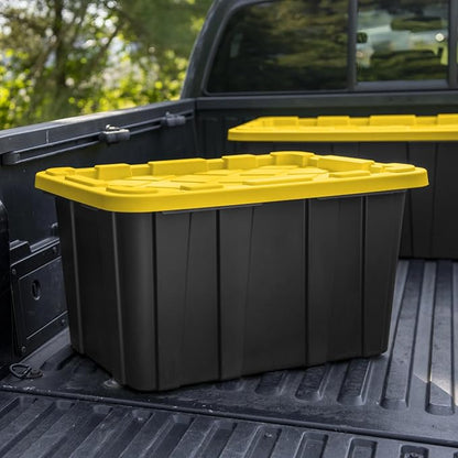 27 Gallon Durable Plastic Storage Tote - Image 5