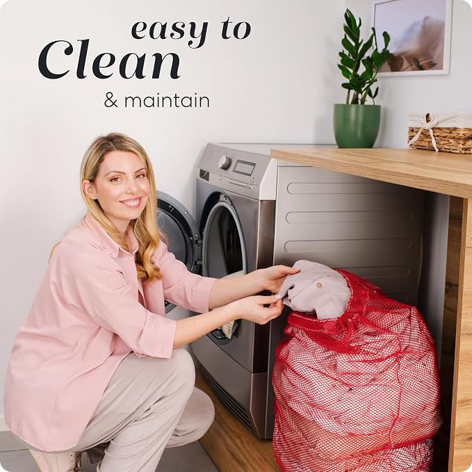 Handy Laundry Mesh XL Laundry Bags 2-Pack, 24 x 36 Inch Heavy Duty, Durable - Image 5