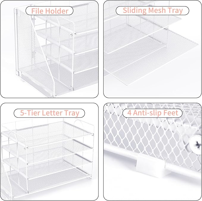 OPNCIE 4-Tier Paper Organizer - Image 4