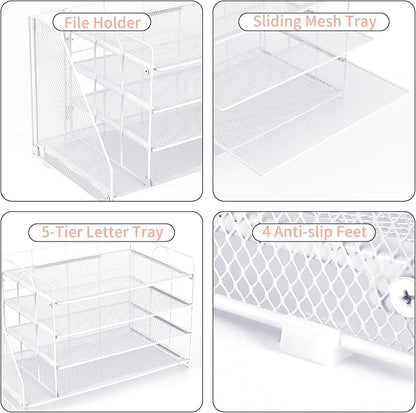 OPNCIE 4-Tier Paper Organizer - Image 4