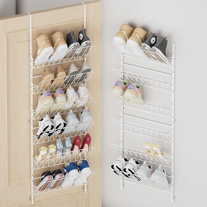 SWTYMIKI Over the Door Shoe Organizer by SwtyMiki-TidyHomeSweetLife