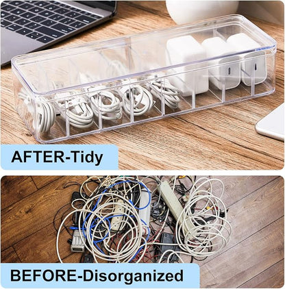 Tatuo 8 Pcs Cable Organizer Box - Image 6