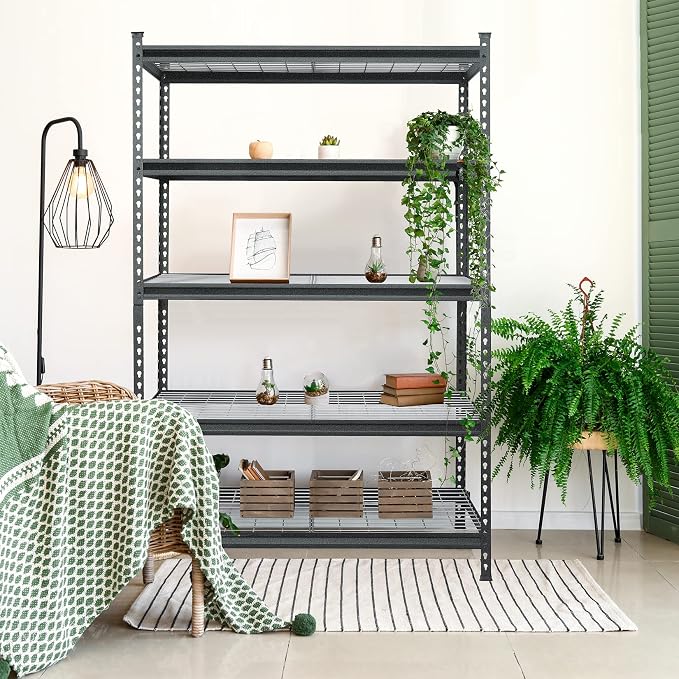 WORKPRO 5-Tier Metal Storage Shelving Unit, 48”W x 24”D x 72”H, Adjustable - Image 8