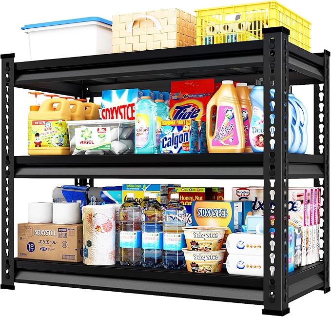 40" W Garage Shelving Heavy Duty, 1350LBS Loads Shelving Units and Storage Racks by SDXYSTCE