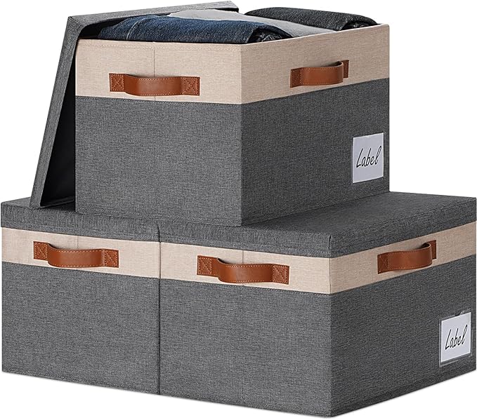 GhvyenntteS Fabric Storage Bins by GhvyenntteS