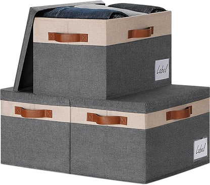 GhvyenntteS Fabric Storage Bins by GhvyenntteS