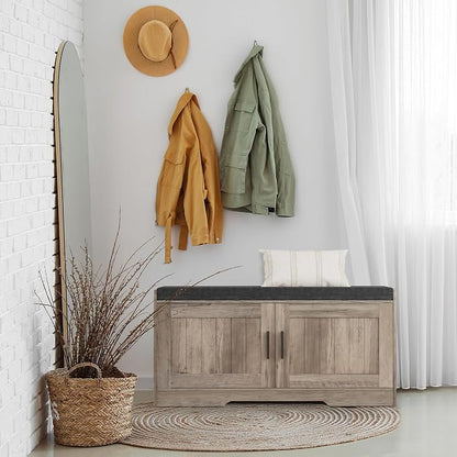 Homleke 2-Tier Storage Bench, Shoe Bench - Image 8