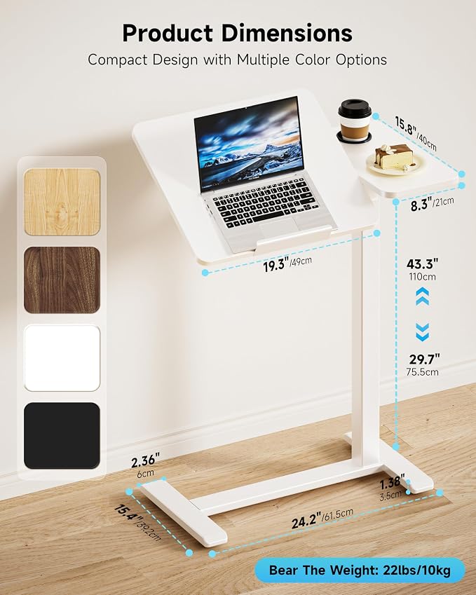 BZIUM Overbed Bedside Table - Image 3