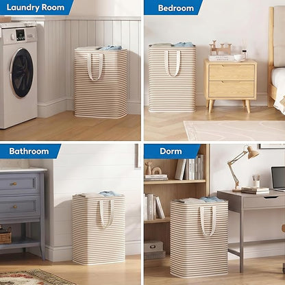 efluky Slim Laundry Basket, Narrow Laundry Hamper - Image 7