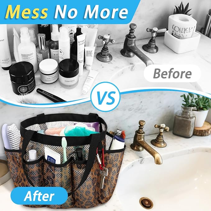 Fammart Mesh Shower Caddy Portable - Image 6