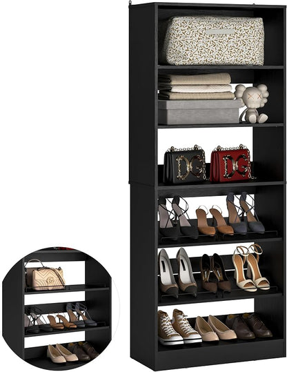 Unikito Freestanding Closet Shoe Organizer, Heavy Duty Walk-In Closet System by Unikito