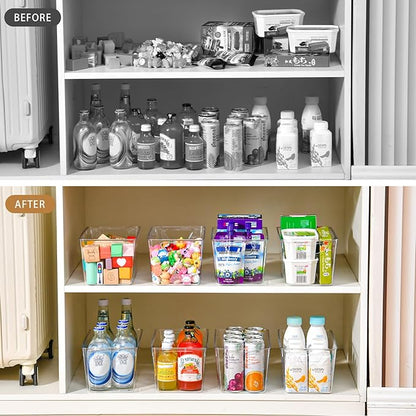 12 Pack Middle Organizers and Storage, Pantry Organization and Storage Bins - Image 5
