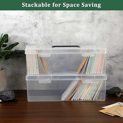 Kokone 2 Pack Plastic Clear Seed Storage Organizer Box - Image 5