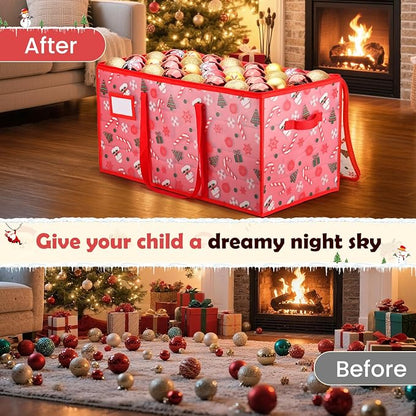 Plastic Christmas Ornament Storage Box - Image 8