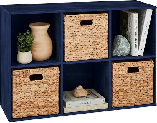 Best Choice Products Kids Bookcase 6-Cube Storage Organizer, 13.5in Shelf by Unknown