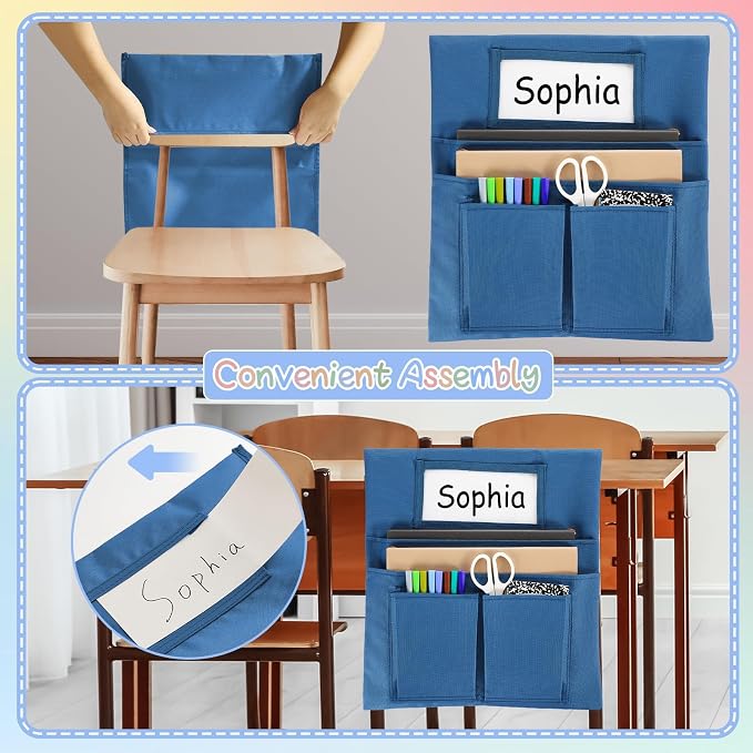 gisgfim 12 Pcs Small Chair Pockets - Image 5