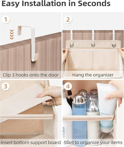STORAGE MANIAC Over the Door Organizer Large Capacity Hanging Organizer - Image 4