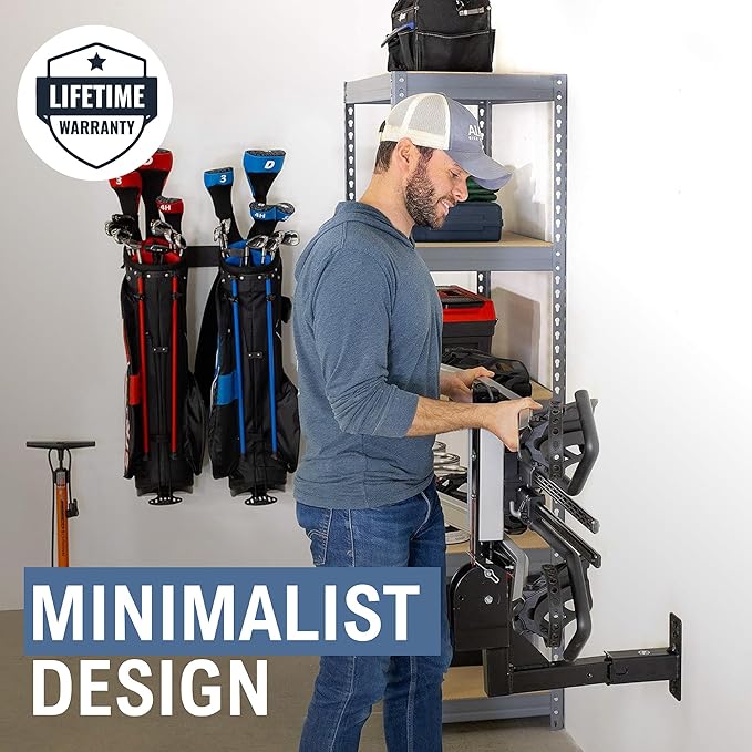 StoreYourBoard Hitch Wall Mount – Heavy Duty 2" Bike and Cargo Rack Hanging - Image 2