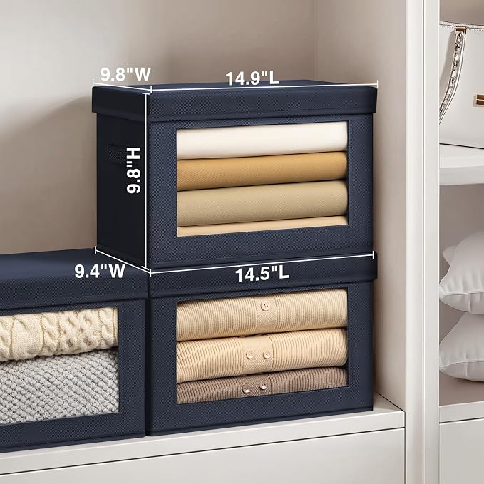 Homsorout Foldable Storage Boxes - Image 2