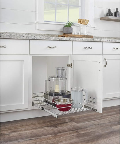 Rev-A-Shelf Kitchen Cabinet Pullout Shelf and Drawer Organizer Slide Out Pantry - Image 2