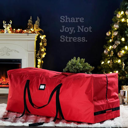 ZOBER 600D Oxford Fabric Rolling Christmas Tree Storage Bag - Image 2