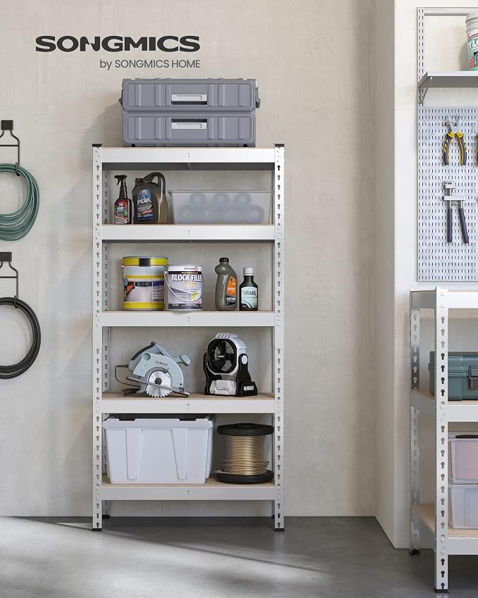 SONGMICS 5-Tier Storage Shelves, Load 2310 lb, Garage Storage, Boltless Assembly - Image 2