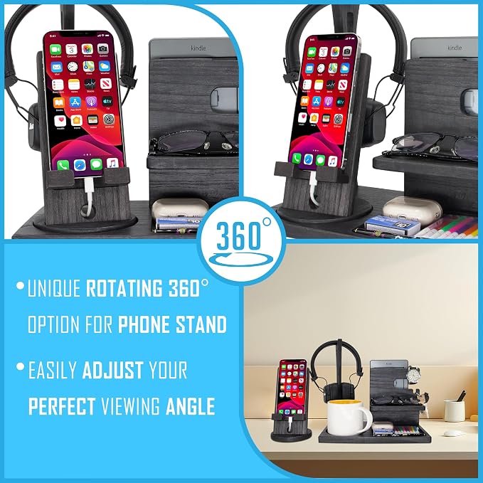 Gift for Men Nightstand Organizer - Image 5