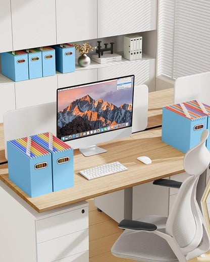Portable Collapsible Cardboard File Box - Image 3