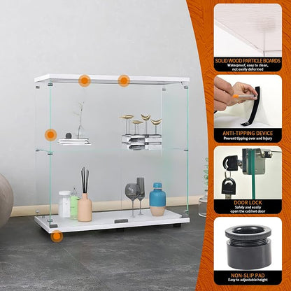 Beauty4U Glass Display Cabinet - Image 5