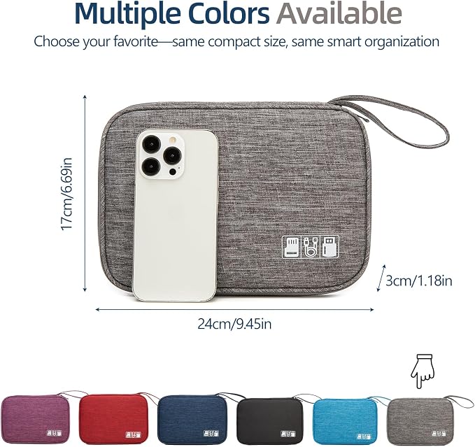 Cord Organizer Travel Case, Cable Organizer Bag - Image 4