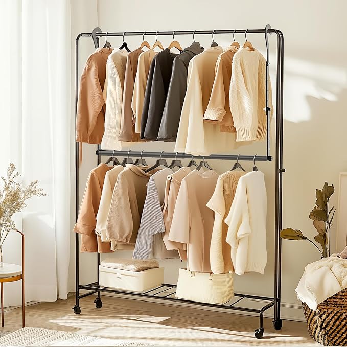 Mavivegue 2 Pack Adjustable Closet Rods - Image 8