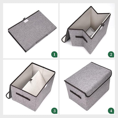 Large 42 Quarts Fabric Storage Bins - Image 3