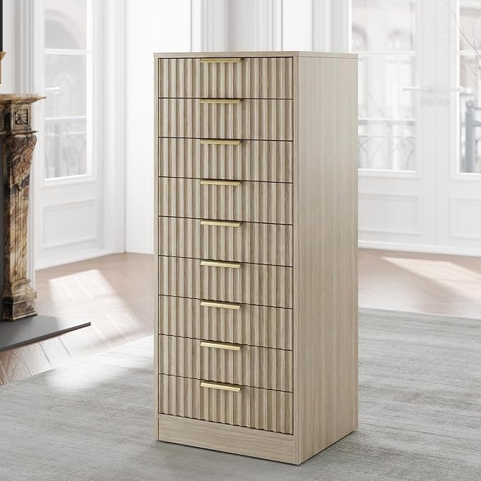 9 Drawer File Cabinet, Wooden Office Cabinet by Perledesign%E2%80%93WorkinStyle