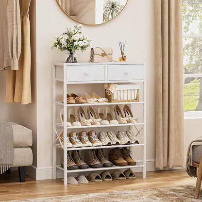 Shoe Rack for Entryway, 5 Tier Shoe Organizer - Image 4