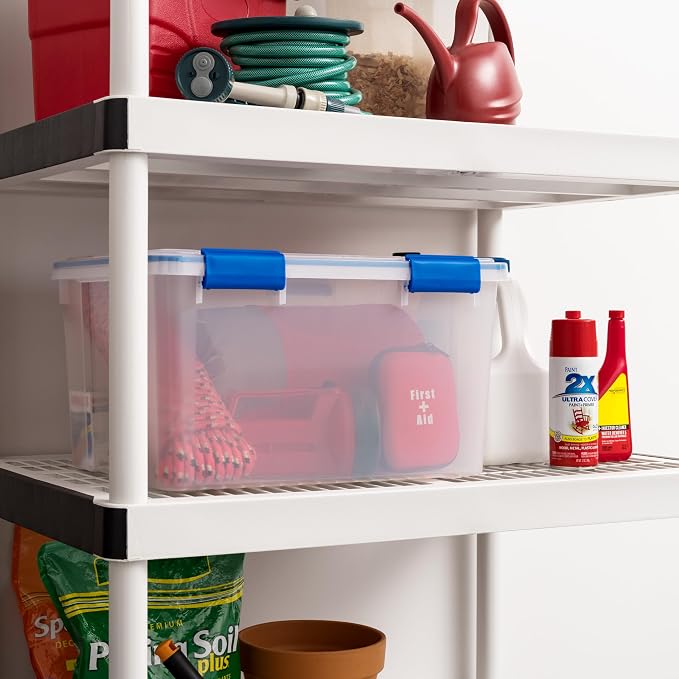 IRIS USA 2-Pack 44 Qt Storage Bins - Image 5