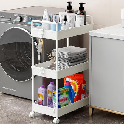 Ronlap 3 Tier Slim Rolling Storage Cart - Image 4