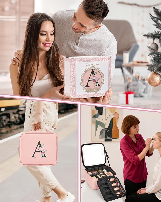 Relavel Initial Makeup Bag - Image 7