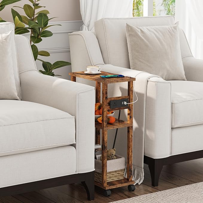 TUTOTAK Small Narrow Side Table - Image 3