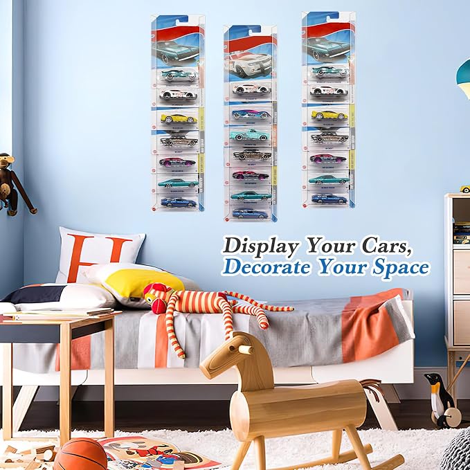 20 Pcs Model Car Display Case Wall Mount Compatible - Image 6