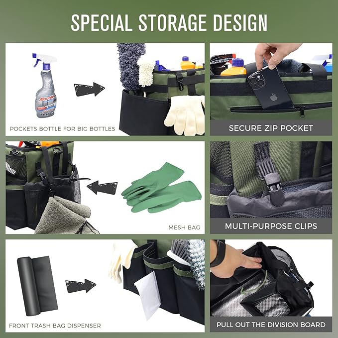 Wearable Cleaning Caddy Organizer - Image 2