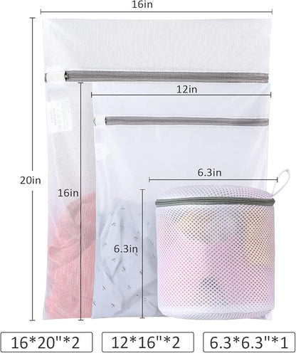 GOGOODA Mesh Laundry Bags for Delicates Durable Protective Wash Bags | Travel - Image 5